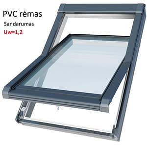 Stoglangis IGOV E2 (plastikinis, dvigubas stiklo paketas)