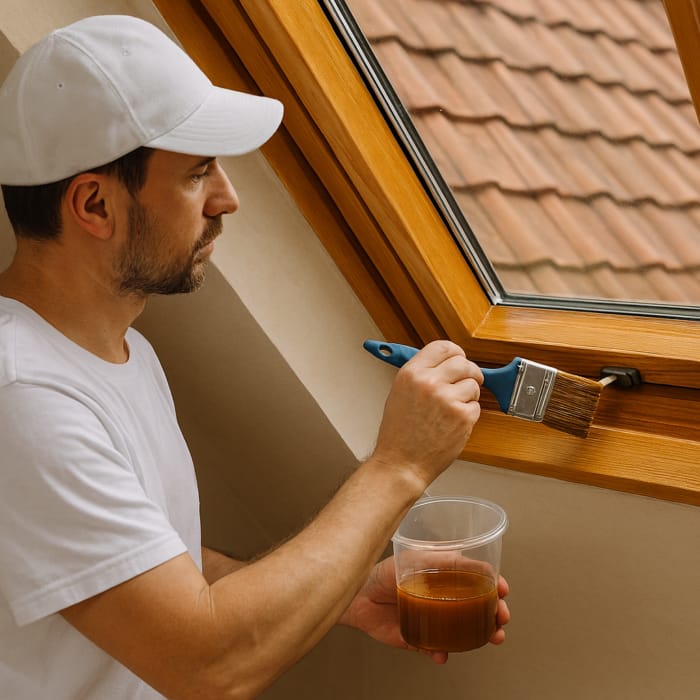 Medinių stoglangių priežiūra